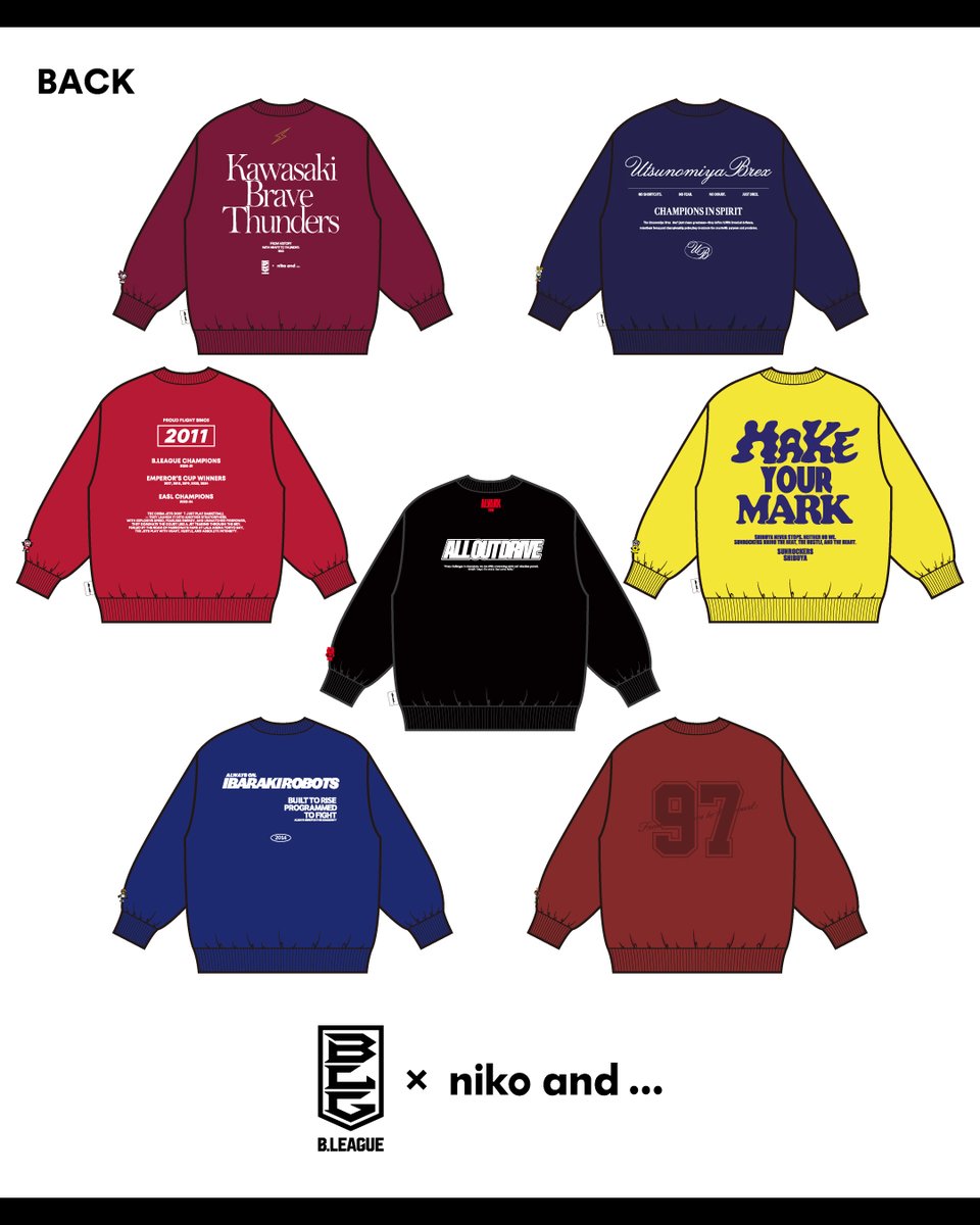 bbking_jp's tweet photo. ✨スペシャルコラボ✨
Bリーグ人気マスコットが「niko and ... 」とコラボ！ …川崎や宇都宮など7チームの商品が2月12日より発売
https://t.co/2qppRc2feo
「B.LEAGUE MASCOT OF THE YEAR 2024-25」の上位7チームとのコラボ商品が登場！「niko and ... 」の一部店舗およびWEBストアにて販売されます。 https://t.co/oeIAbWtjTm