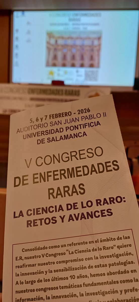 Del 5 al 7 de febrero <a href="/AERSCYL/">AERSCYL</a> celebra el V Congreso de #EnfermedadesRaras "La ciencia de lo raro: retos y avances" en Salamanca
Unos 200 participantes se reúnen con el objetivo de dar visibilidad a estas patologías, entre ellos Aitor Aparicio, director de <a href="/CentroCREER/">Creer Imserso</a> <a href="/Imserso/">Imserso</a>