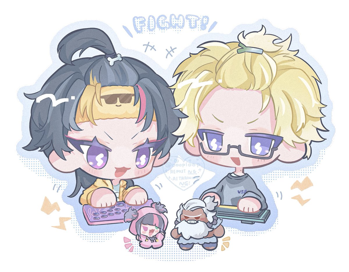 🤜🤛💥✨
#YaminoArt #Briskart