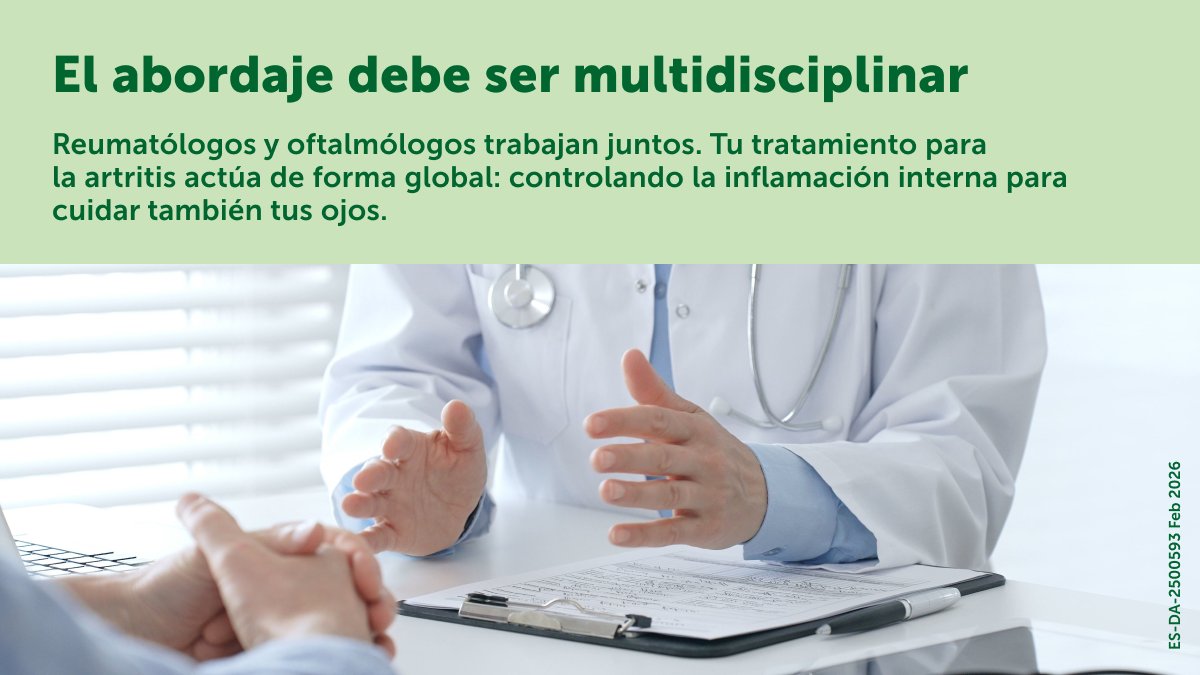 Reuma_hoy's tweet image. Tu #reumatólogo no solo mira tus huesos. 🦴👁️ En la #EspondiloartritisAxial, los ojos también pueden inflamarse. Descubre en este post por qué el #oftalmólogo es clave en tu tratamiento.

💬 ¿Alguna vez tu reumatólogo te ha preguntado por tu vista? Cuéntanos tu experiencia. 👇