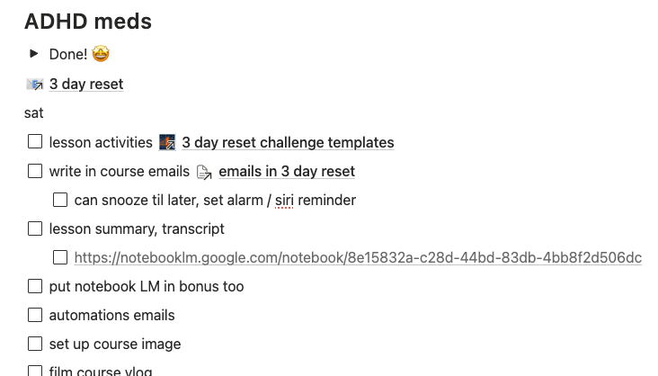 jenniferchou25's tweet photo. ADHD hyperfixation is next level bc wdym I came up with the idea to do a 3 day reset challenge a few days ago and now it's basically ready to launch

✅ user interviews
✅ scripted, filmed, edited 5 vids (plus user interview clips)
✅ created templates/activities

and... https://t.co/5rxJfE63Ef