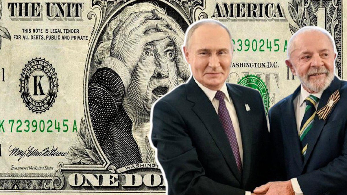 🚨🇷🇺🇧🇷 De-dollarisation: Russia &amp; Brazil push to boost cooperation on BRICS payment network

The two sides called for deeper data &amp; expertise sharing on modern payment tools during high-level bilateral meeting.