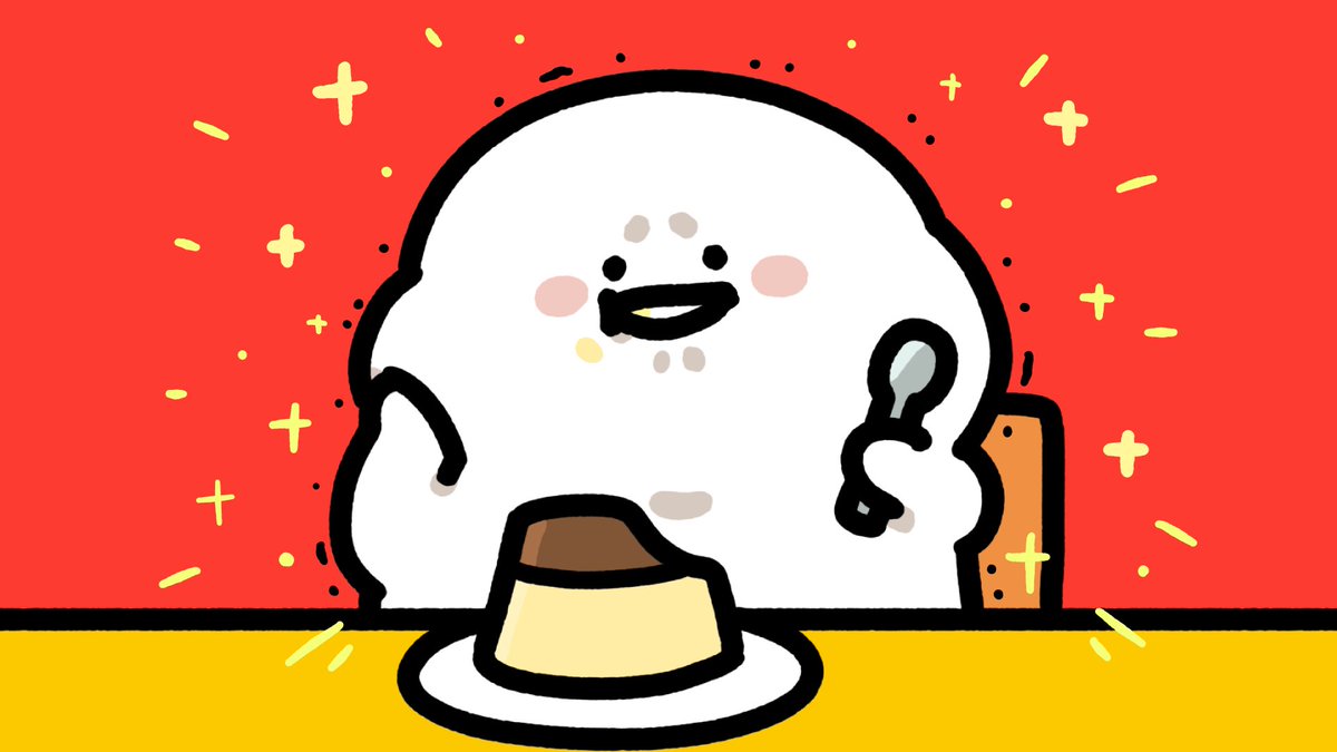 プリンひとくち