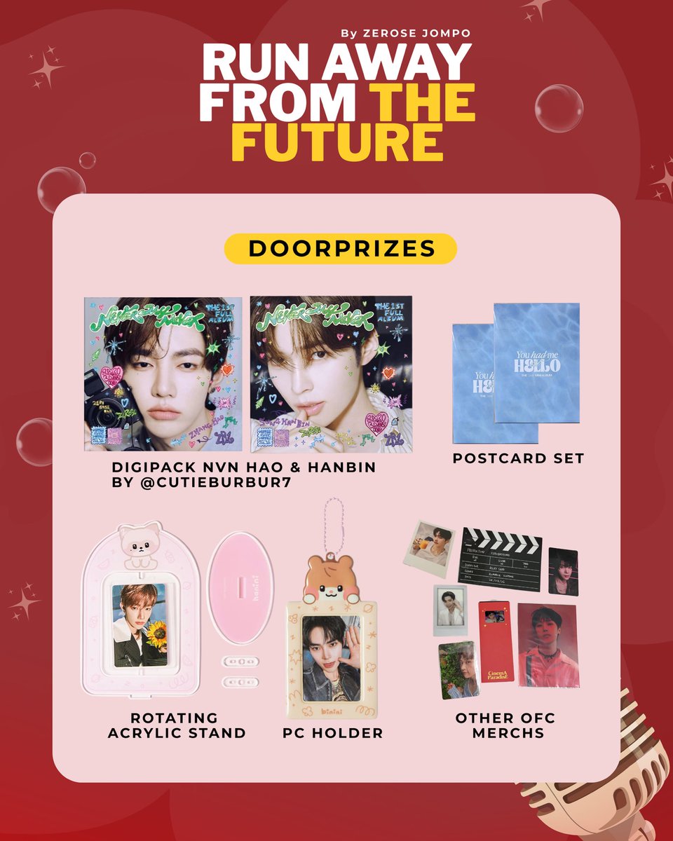 [D-1]

Run Away From The Future
Noraebang Event🎤
by Zerose Jompo

Hope you are the lucky one
If you think you are not, don’t worry
Hope you win the games, or maybe being creative 🤔