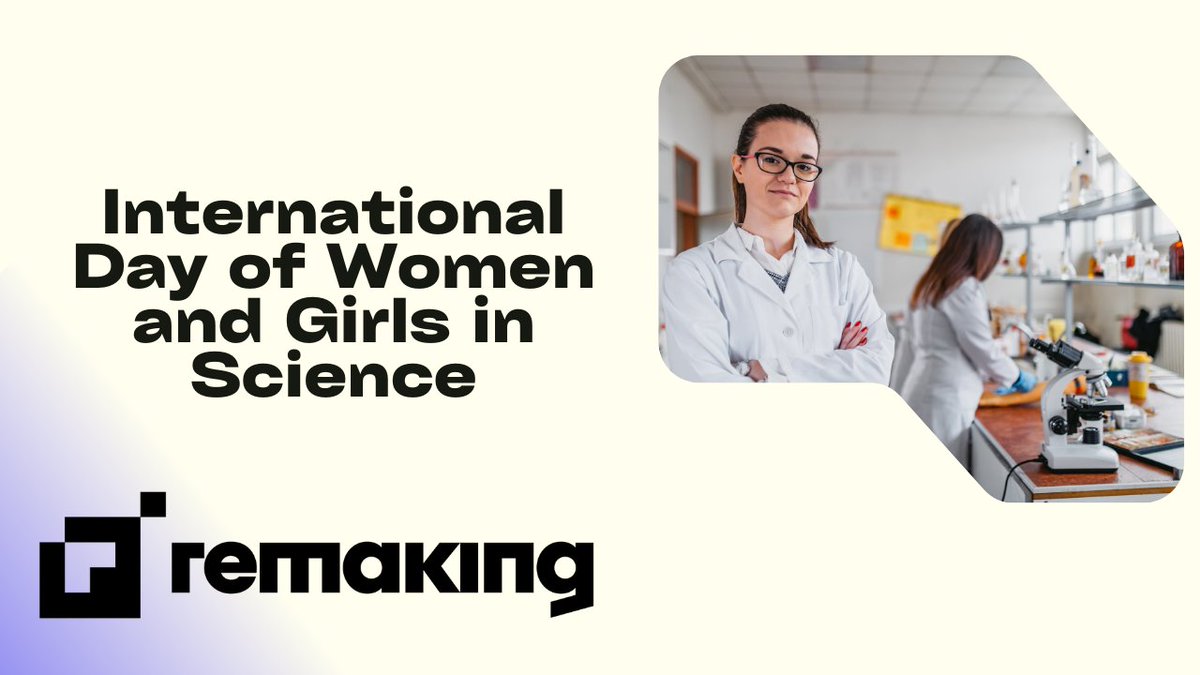 🗓️International Day of Women and Girls in Science

👏Several #women from #REMAKING have shared their thoughts on the importance of this day in the video

📹Watch the full video on our YouTube channel:

youtu.be/yvBV3TJUNSM

#HorizonEU