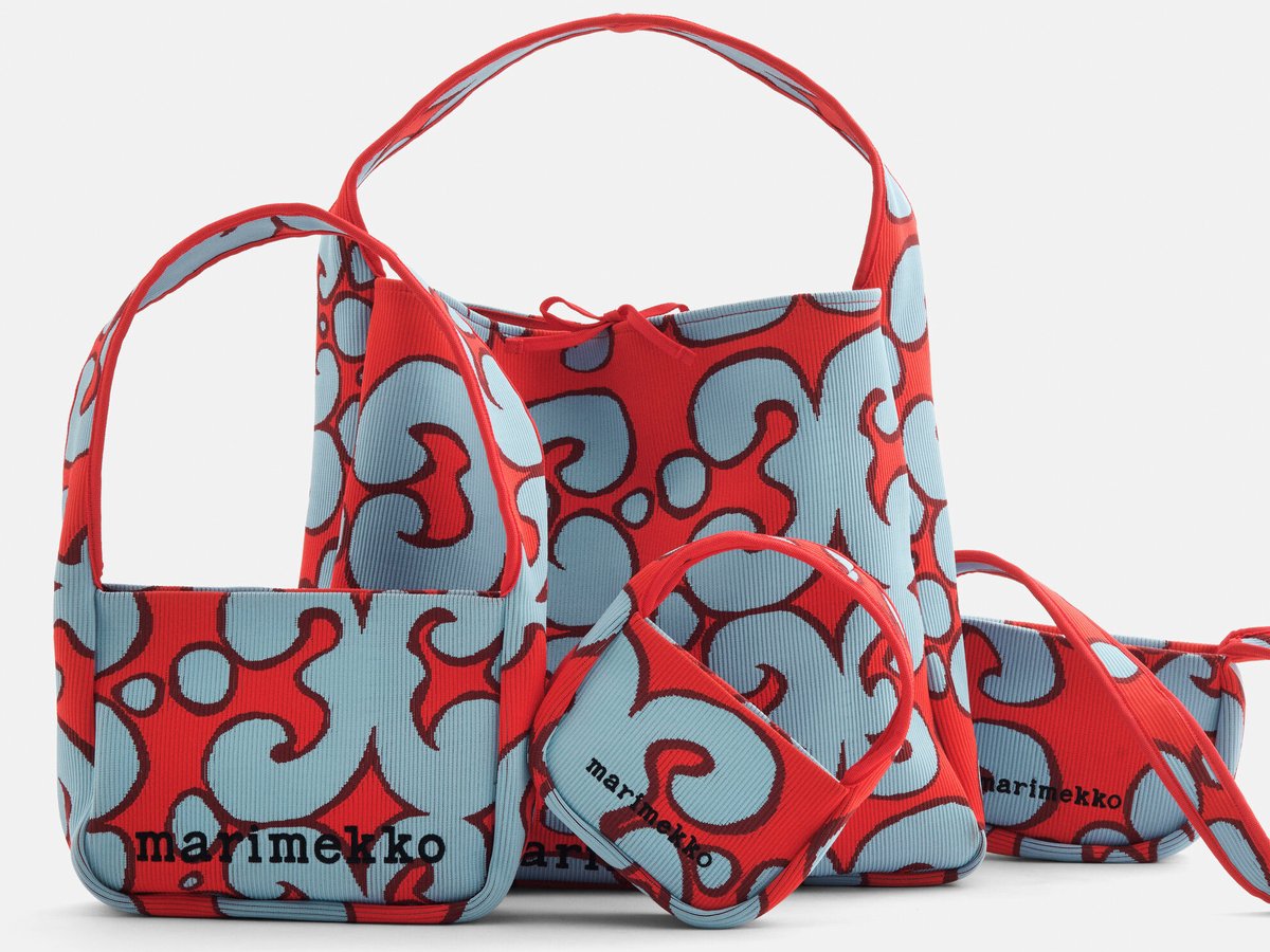 New post (マリメッコから、人気のニットバッグシリーズに「ケイダス」のプリントが登場！) has been published on VANITYMIX マガジン - vanitymix.jp/fashion/marime…