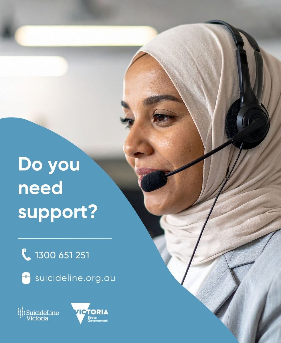 SuicideLine Victoria tweet media