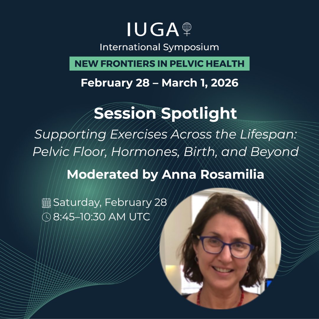 International Urogynecological Association (IUGA) tweet media