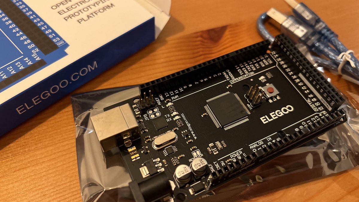 mightyhog's tweet photo. 勢いとはいえ買ってしまったからにはなにか形にはしよう

#Arduino
#電子工作
#50の手習 https://t.co/e939c5wS8q