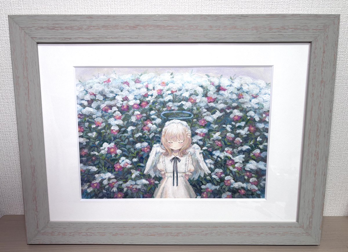 2/8(日)の原画市へ持っていく作品一覧になります！ かわいく額装でき
