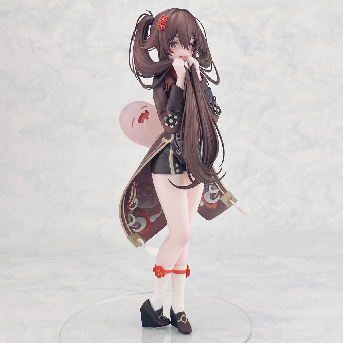 hayato_M_key's tweet photo. 【再販のお知らせ】
WF2026冬では
原神より、『胡桃』のキットも再販いたします👻

卓番号：1-14-09
価格：22,000円(JPY)

原型・塗装・撮影：
隼人(@hayato_M_key )

#WF2026W #WF2026冬 https://t.co/pT10GGlXNA