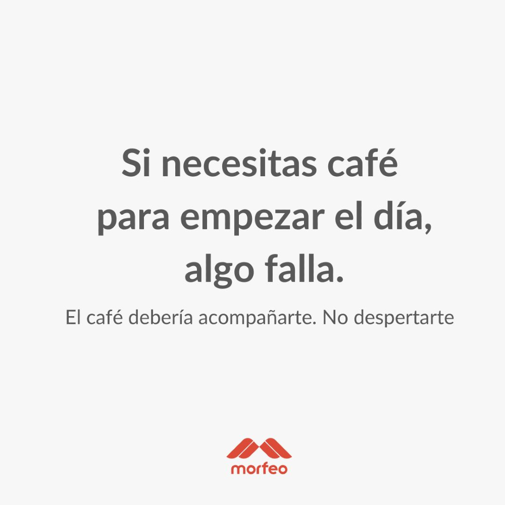 El café debería acompañarte.
No ser lo que te pone en marcha.

Dormir bien cambia cómo empiezan tus días.
