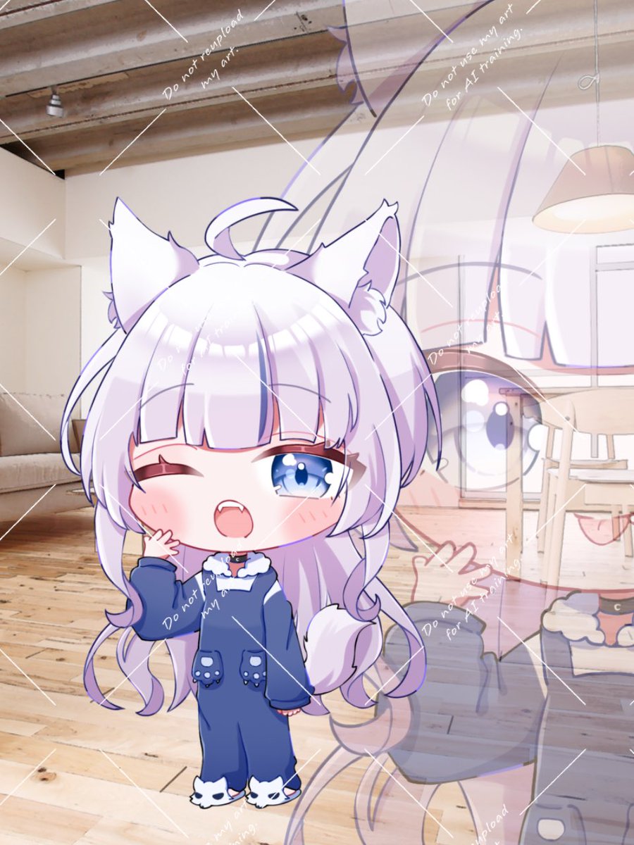Tsukishira_rou's tweet photo. @k___y___hmit  様

素敵なSDイラストありがとうございます🫶 https://t.co/GupFNfMBcH