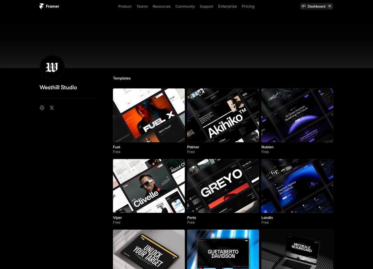 Framer University tweet media