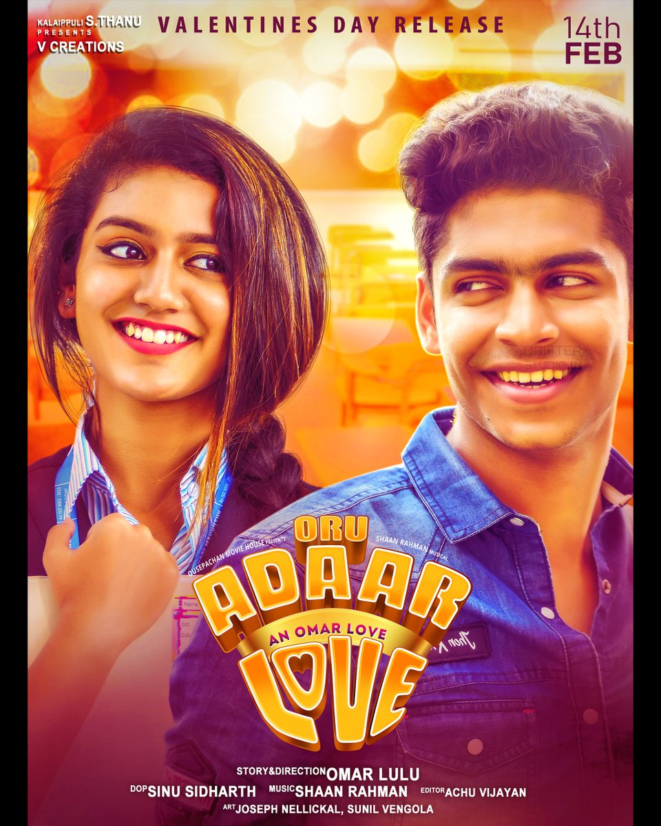 DrifterStudio_'s tweet photo. Film: #OruAdaarLove (2019)
Poster Design by @madhandrifter
Swipe to explore →
(2/2)
#TamilCinema #MoviePoster #Design #DrifterStudio https://t.co/kMqU32ZDZr