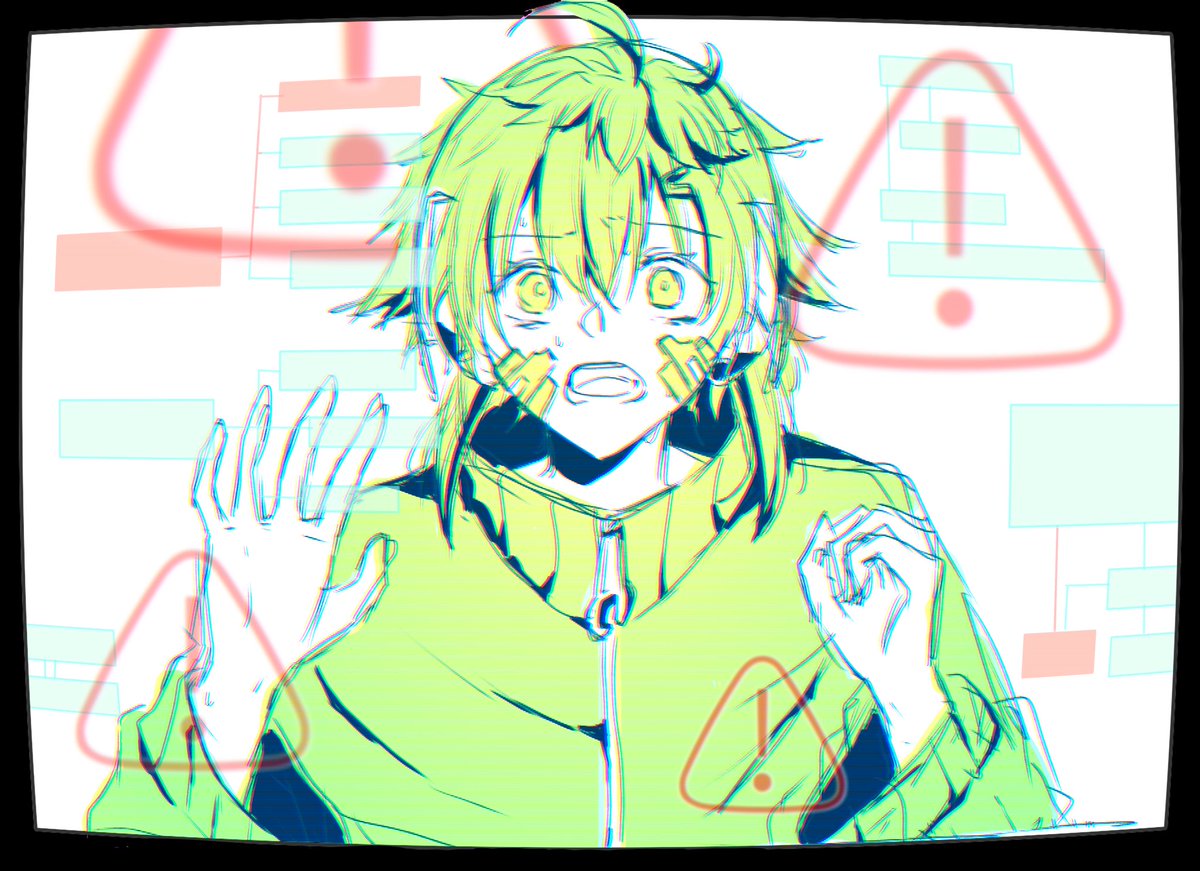 mitoha_waa's tweet photo. ⚠︎パロ　#絵ライぞ伊波 
ダークモード推奨！！ https://t.co/IQMKnBnaVO