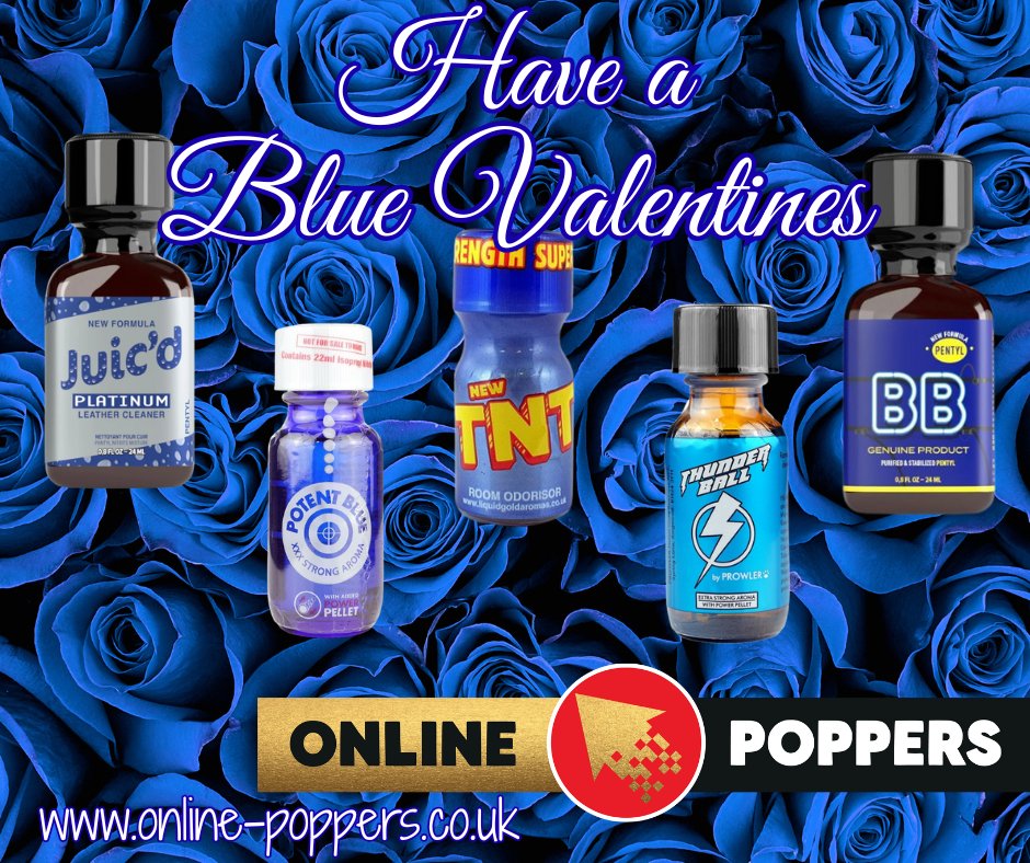 Celebrate a Blue Valentine’s Day with Online Poppers!
Discover exciting surprises when you use the promo code TWITTER and follow the link.💙✨
bit.ly/O-P-U-K
#ValentinesDay #OnlinePoppers #Poppers