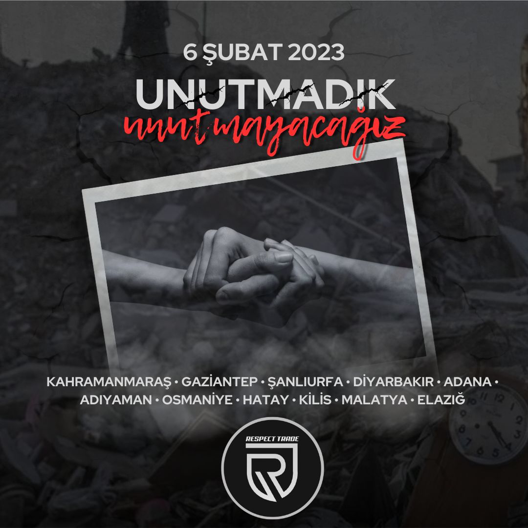 6 Şubat 2023..
En uzun günlerden biri..
Kaybettiğimiz onbinlerce insanımızı rahmetle anıyoruz. Geride kalanlara sabırlar diliyoruz.