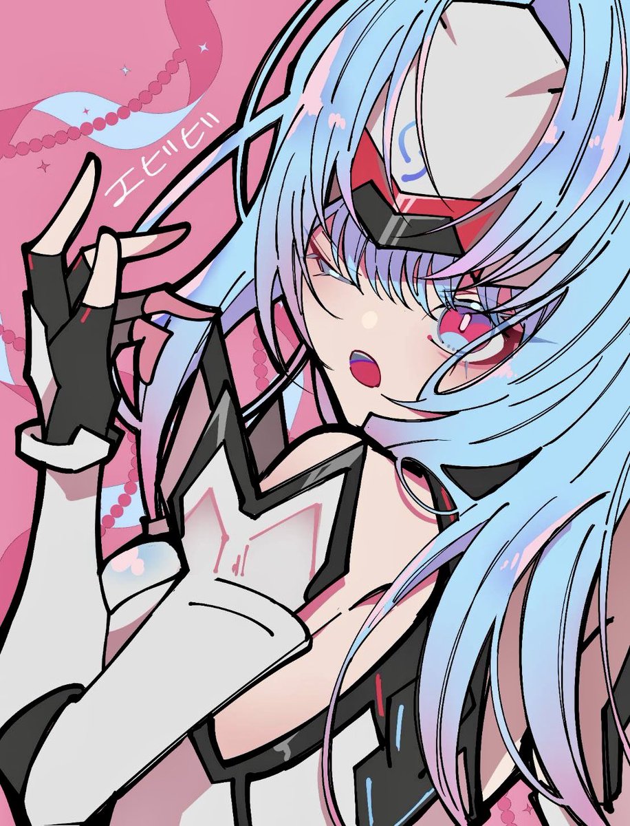 evi_fly0527's tweet photo. KOS-MOS Re:を描いた❗️ https://t.co/BwwpjWwMFu