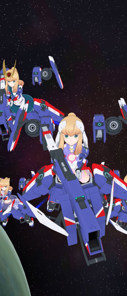 「これはノエルちゃんマルチになった本日の野良マルチ それと囲まれに来た姉様」|アールグレイのイラスト