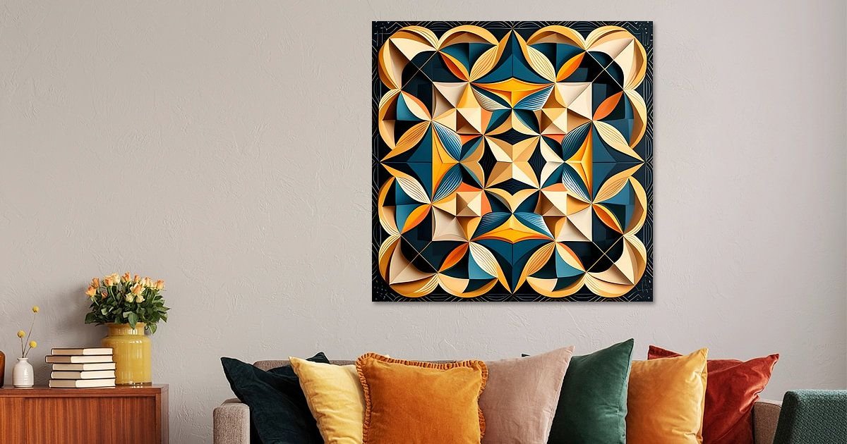 vythryd's tweet image. Elegant Decorative Design
Elegant paper-cut geometric art with vibrant blue, gold, orange.

fineartamerica.com/featured/elega…

#fineartamerica #Elegant #Geometric #Pattern #art #Decorative #Modern #Intricate #Vibrant #Sophistication