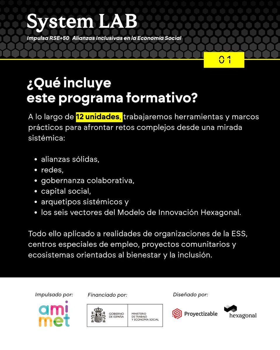 Hexagonal: LAB / Foundation / Consulting tweet media
