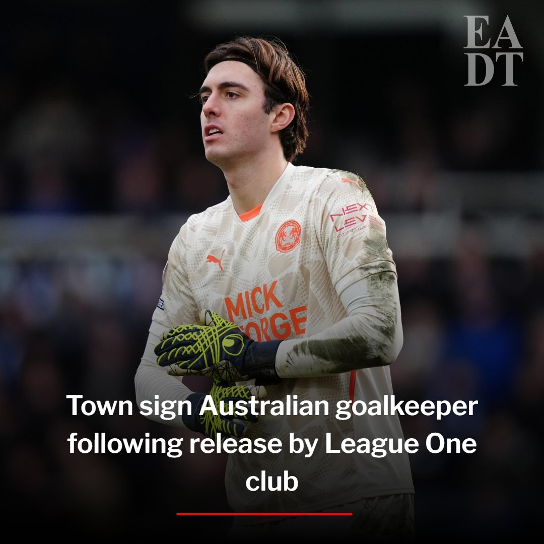 Stuart_Watson's tweet image. #itfc did actually make a signing on deadline day. 

Australian goalkeeper Nicholas Bilokapic picked up following his release by L1 club #pufc.

McKenna explains why 👇

eadt.co.uk/sport/25831714…