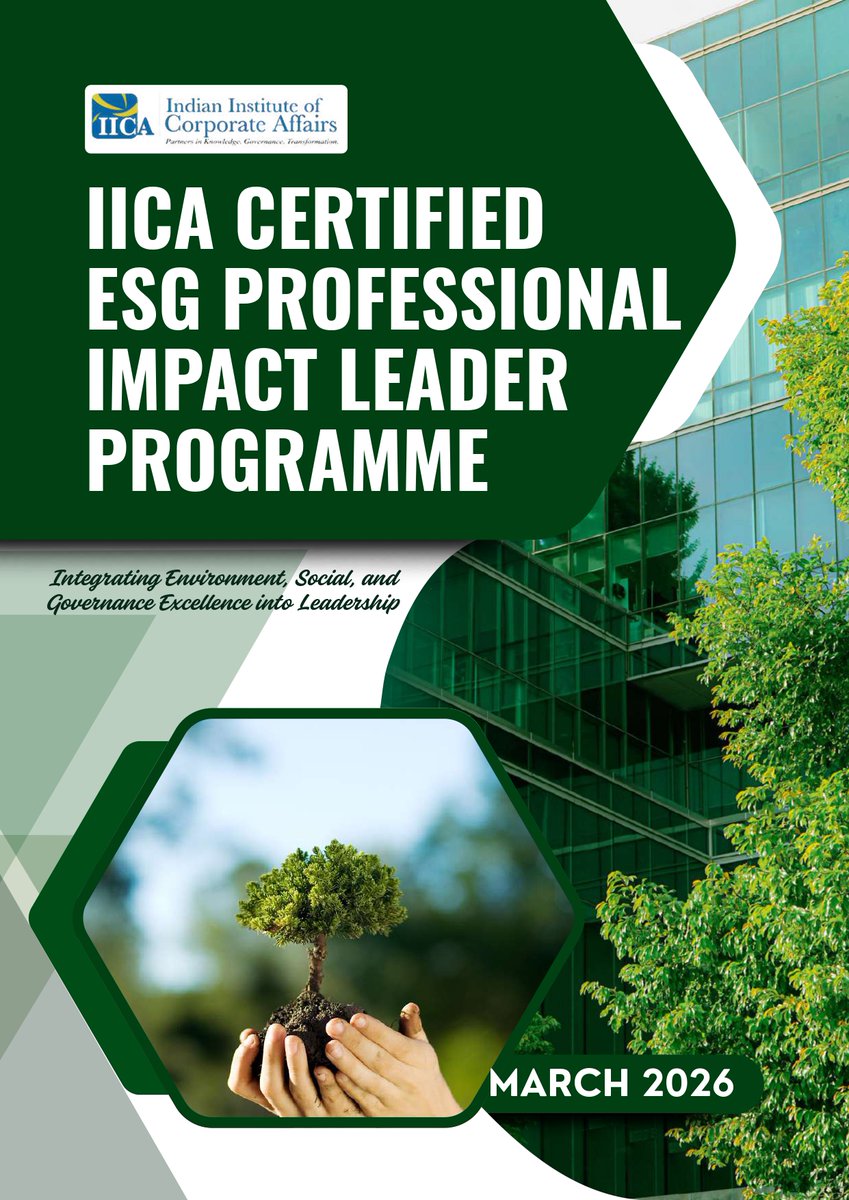 Indian Institute of Corporate Affairs tweet media