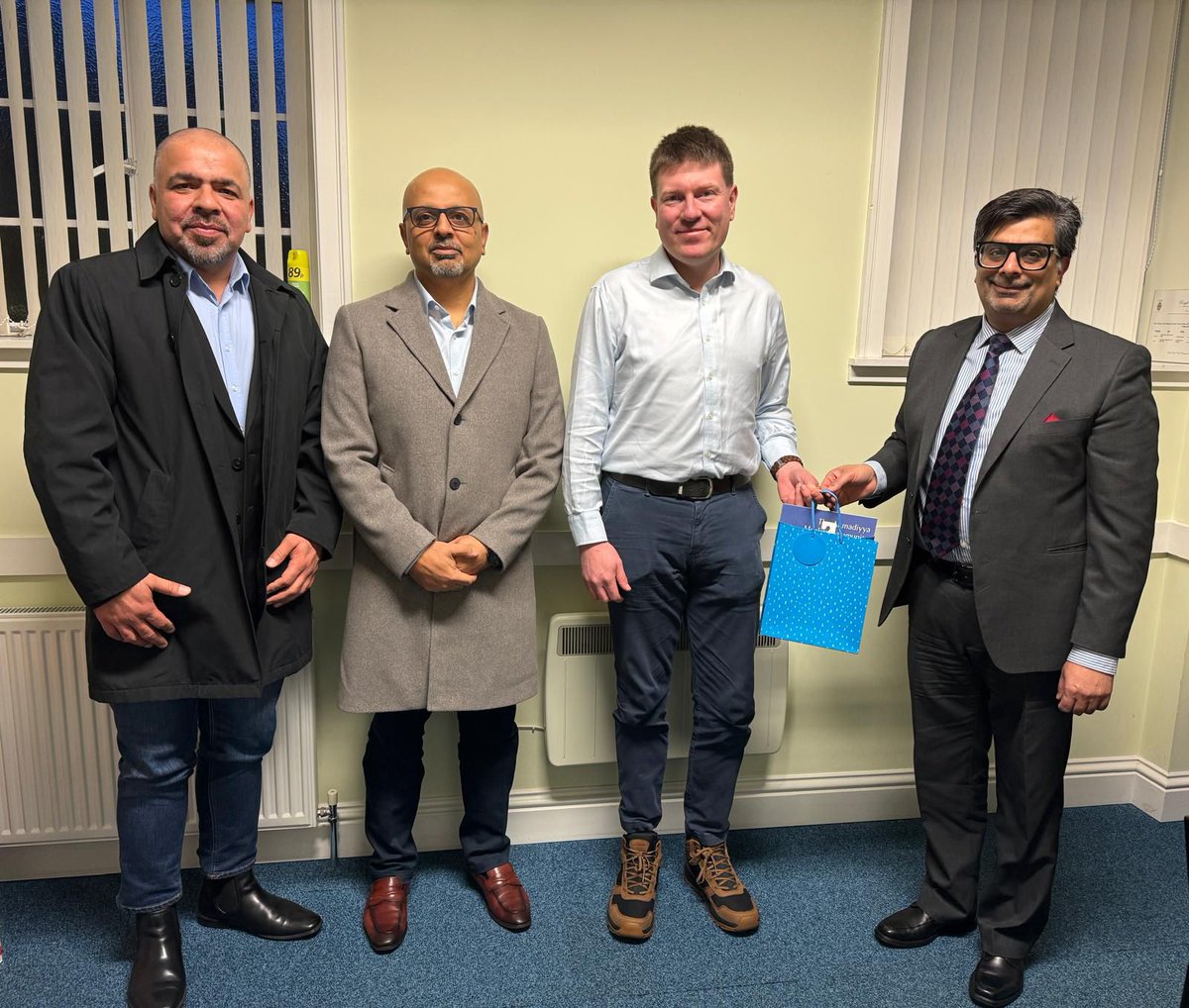 Valuable meeting with Cllr James Calder, Scottish Liberal Democrat Party, Dunfermline South, at Rosyth Parish Church. We had a productive discussion and exchange of views on community engagement and shared values. Thank you for your time and insights. <a href="/LibDems/">Liberal Democrats</a>