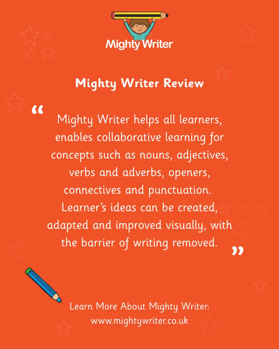 Mighty Writer tweet media