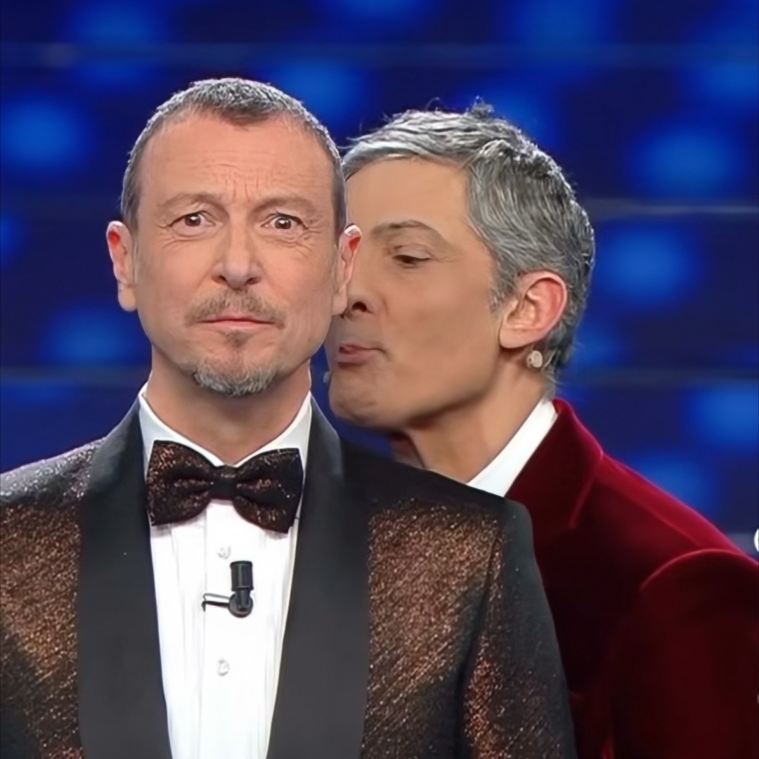 Franker_Taco's tweet photo. "Scemoooo mi manchiii" #Sanremo2026 https://t.co/fWDwk5zgcn
