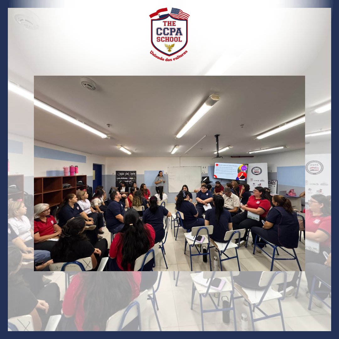 ccpaschool's tweet photo. Preparing for a New School Year🏫📚

▶️Como antesala al inicio de clases, llevamos adelante jornadas de capacitación docente
📌Estas instancias de formación continua refuerzan nuestro compromiso con una educación de calidad.

#WeAreTheCCPASchool #CentroEducativoTheCCPASchool https://t.co/PN0iTghxUs