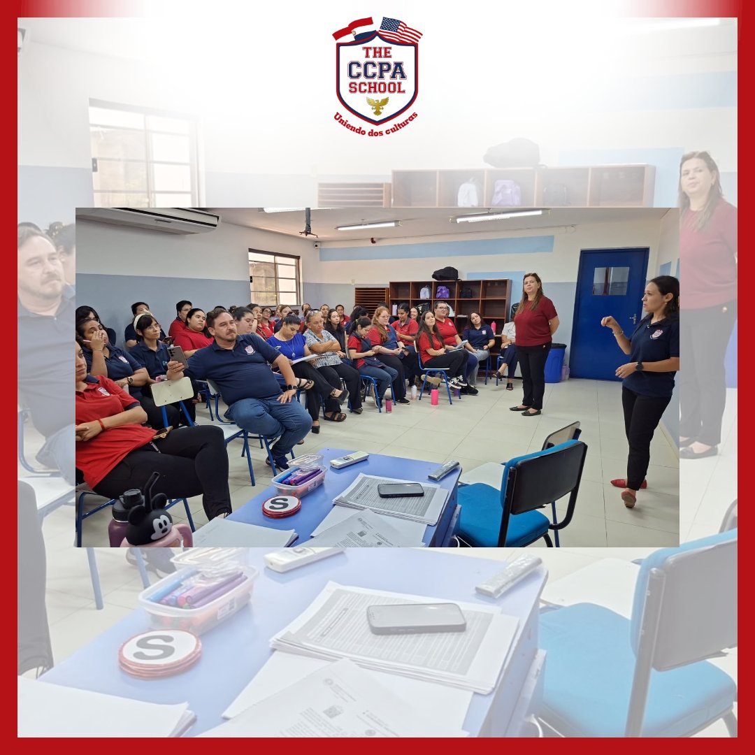 ccpaschool's tweet photo. Preparing for a New School Year🏫📚

▶️Como antesala al inicio de clases, llevamos adelante jornadas de capacitación docente
📌Estas instancias de formación continua refuerzan nuestro compromiso con una educación de calidad.

#WeAreTheCCPASchool #CentroEducativoTheCCPASchool https://t.co/PN0iTghxUs