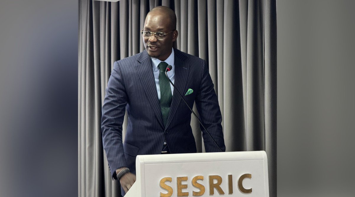 sesric's tweet photo. H.E. Amb. Moustapha Sokhna DIOP, Ambassador of Senegal, praised the steadily expanding cooperation between SESRIC and Senegal’s national institutions during his remarks at the “Journey to OIC Countries” series programme, held today at SESRIC’s Al-Aqsa Library.

In his address, Ambassador DIOP highlighted SESRIC’s valuable contributions to the designation of Dakar as the OIC City of Tourism, as well as the successful implementation of a project in Dakar focusing on the development of Senegalese tourism through a public–private partnership (PPP) approach.

The programme also featured an inspiring presentation by Senegalese students, who introduced their country’s geography, history, economy, tourism sector, and potential areas for future cooperation, fostering greater mutual understanding.