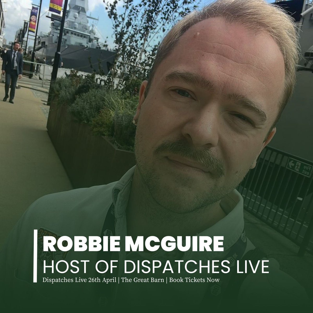 Introducing the Headline Speakers &amp; Hosts of Dispatches Live Launch | April 26th. 

Members can book tickets on 11th February. Sign up and book early on the 11th! You can do so here:- dispatchesmagazine.co.uk

<a href="/robert_lyman/">Robert Lyman 🇺🇦</a> <a href="/HistoryBowsh/">Jack Bowsher - Thunder Run: Meiktila 1945</a> <a href="/almurray/">Al Murray 🇺🇦</a> <a href="/TuckerJones1944/">Anthony Tucker-Jones</a> <a href="/BattlefieldBen/">Ben Mayne</a>