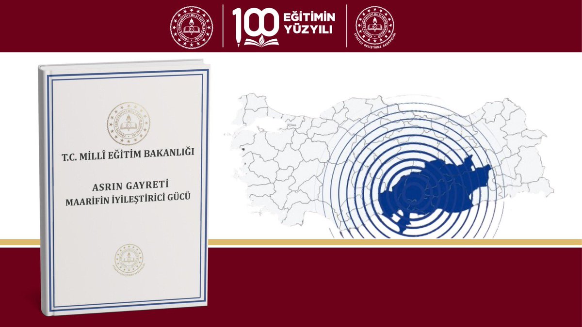 “Asrın Gayreti: Maarifin İyileştirici Gücü Raporu” Yayımlandı

📌 6 Şubat 2023’te yaşanan depremlerin yarattığı yıkımı gidermek ve eğitim hizmetlerini yeniden yapılandırmak amacıyla bölgede yürütülen faaliyetleri kapsayan; merkez ve taşra teşkilatlarının görüş ve önerileri