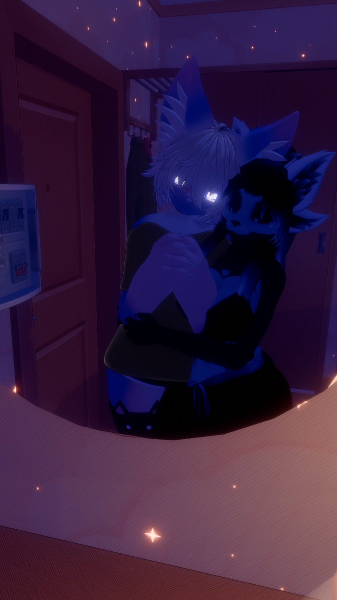 Solo dos lobitas haciendo cosas de lobitas.

Sabías que tu voz me hace sentir en la nubes y que tus labios saben a miel? ✨💖♥️

<a href="/ElGamingLoba/">La Lobaaaaaaaaa! ｡⁠◕⁠‿⁠◕⁠｡</a> 

#VRChatPhotography