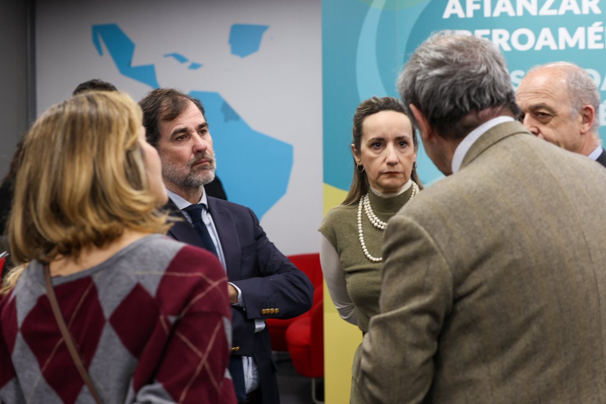 ipdal_oficial's tweet image. O IPDAL participou no encerramento da 1.ª Convocatória do Fundo de Cooperação Triangular Portugal-América Latina- África, realizado na sede da @SEGIBdigital em Madrid.