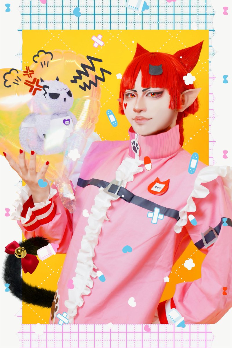 コスプレ] 魔入りました！入間くん / オペラ ️ 🫰♥️🐈‍⬛ジャージ