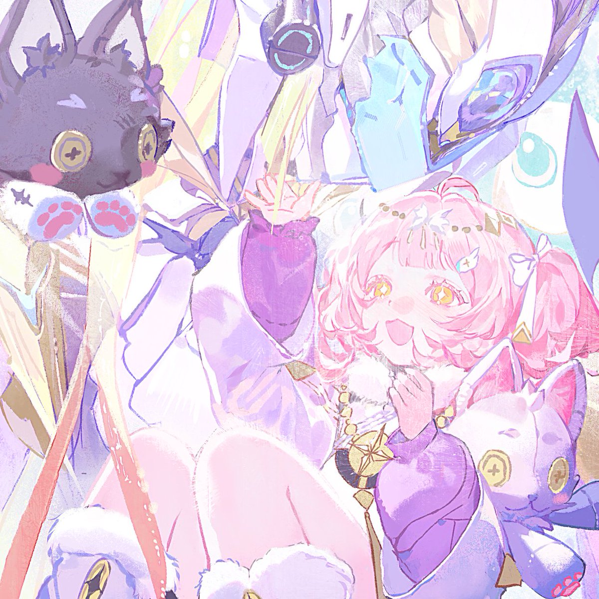 So alive and bursting with blossoming colors ⭐️
#WutheringWaves #Wuwafanart #Aemeath