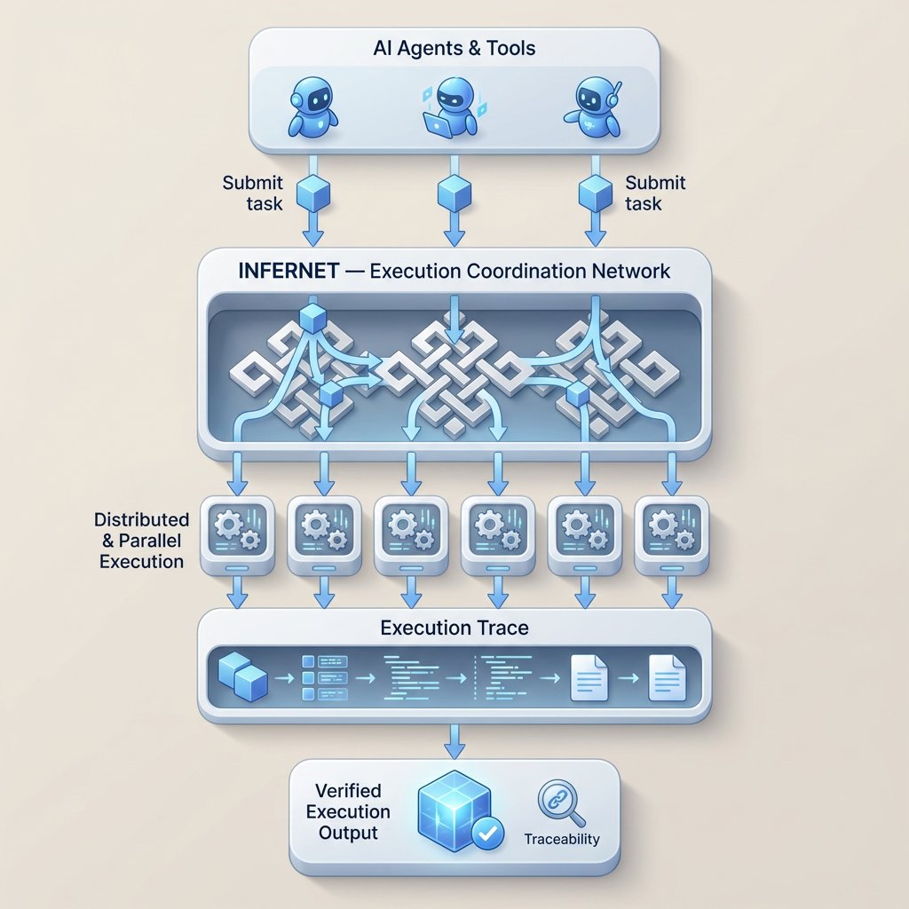 🕯️Infernet’s workflow in Ritual <a href="/ritualnet/">Ritual</a> 

Infernet is not an oracle.

It is an execution coordination network
where AI and agents run tasks and produce execution traces 
not just return data.
