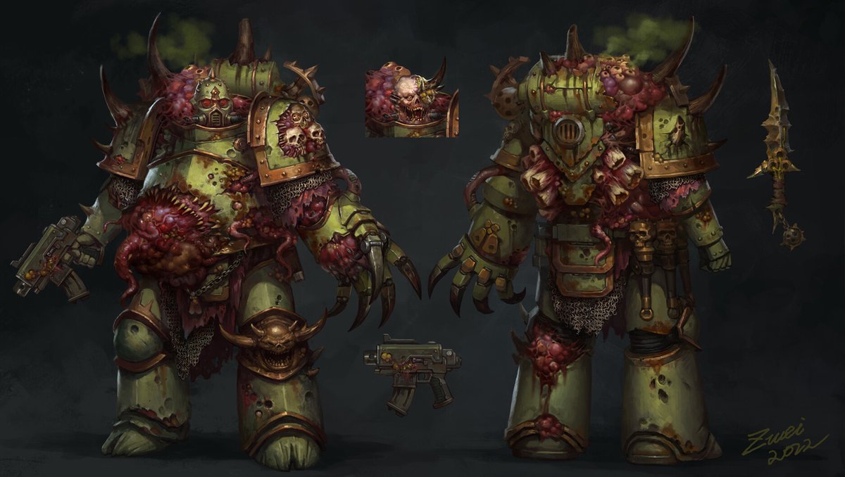Warhammer 40K Art tweet media