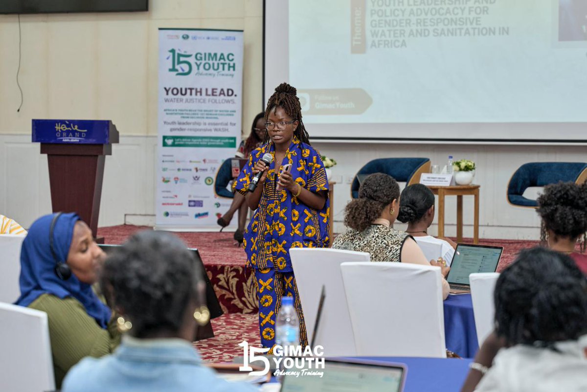 GimacYouth's tweet photo. 1/2 Group discussions explored key challenges facing water, sanitation, health, and related rights across Africa under Agenda 2063, highlighting governance and structural gaps, while identifying practical pathways for action and accountability.
#YouthforWASH https://t.co/kw5k2hr2re