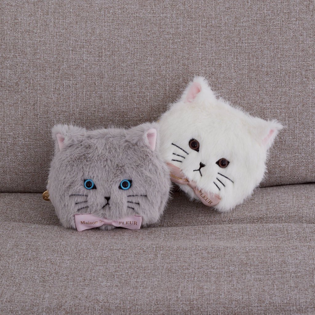 ふわふわの手触りが魅力の、 ねこモチーフ新作シリーズが登場