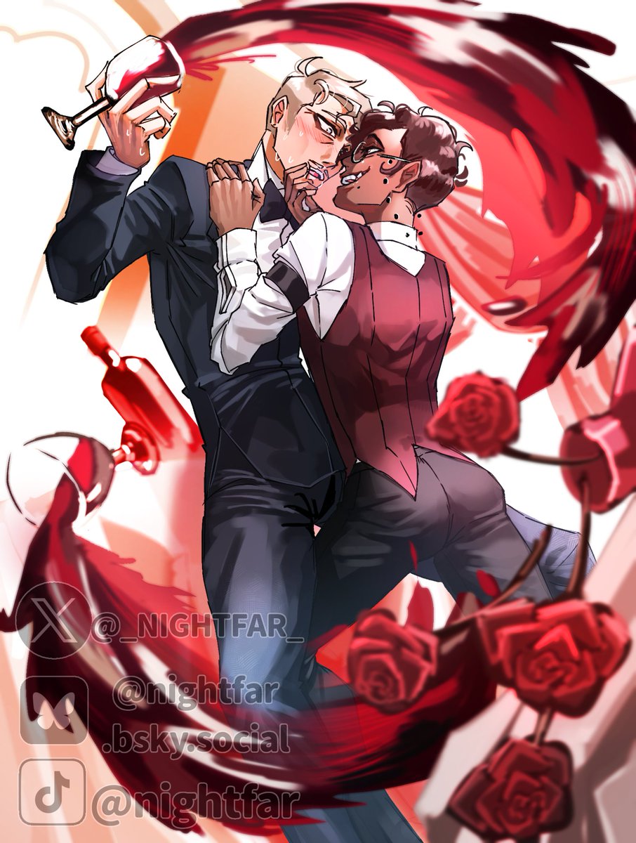 _NIGHTFAR_'s tweet photo. #Alastor #HazbinHotel #humanalastor
"I know a place more secluded than this. Would you be so kind to let me lead you there, sir?" https://t.co/s21wPsFDZc