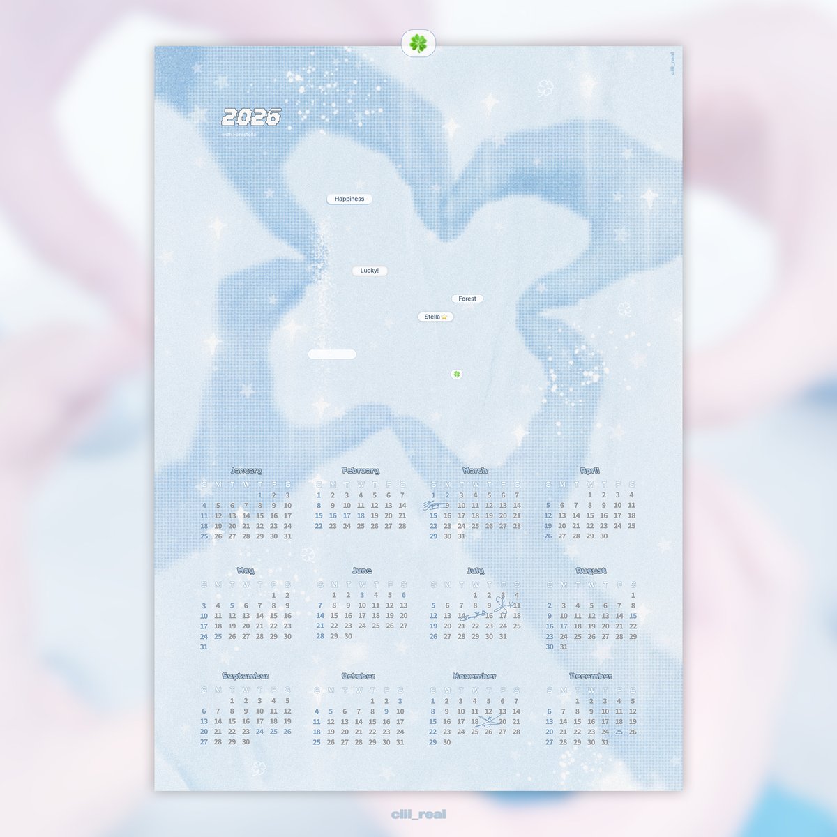 ciii_real's tweet image. 일코인듯 일코아닌 일코같은
2026 포레스텔라 달력포스터 나눔 

🍀 더레거시 부산콘 2/7(토), 8(일)
🍀 A3 달력포스터 1종

장소 및 시간 등은 당일 인용으로 남기겠습니다.