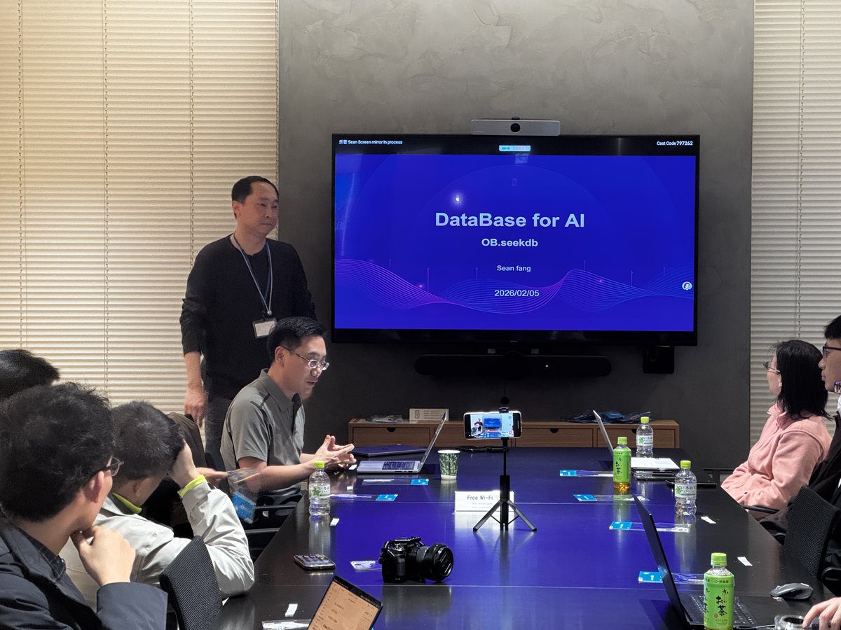 OceanBase tweet media