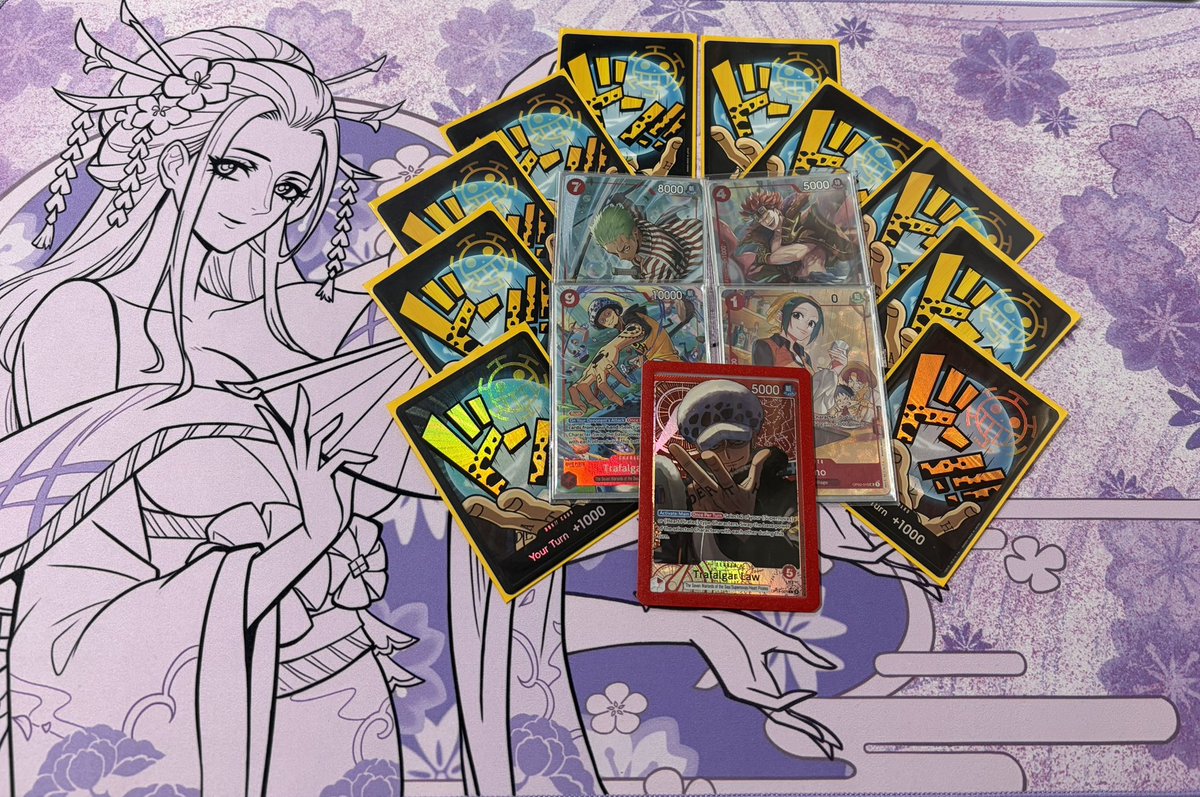 WL Locals Playing Copium Law 🔴 3-1. Only lost to boa playing double kuma. Someone sell me Luffy AA.