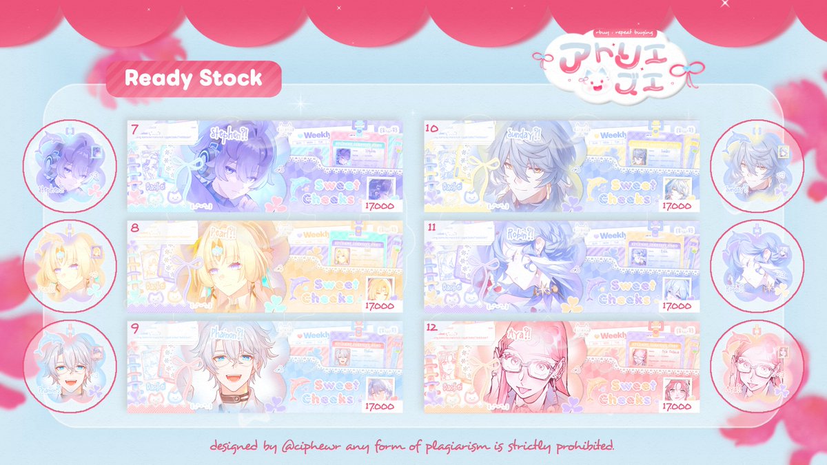 ciphewr's tweet image. 🐈 any interactions are appreciated 🍀 

Zue ada mini rs (13) layout gi dan hsr yang langsung bisa di take nanti jam 19.00 (WIB) with no book fee. untuk price tertera di pict n payment via qris only. Happy jajank 😋❗

t. #zonauang #zonajajan