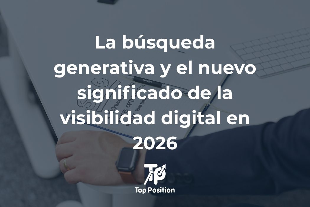 tposition's tweet photo. La búsqueda generativa está redefiniendo qué significa ser visible online 🤖
Rankings, clics y posiciones dejan de ser el centro 📉

Un análisis estratégico sobre cómo la IA transforma la visibilidad digital en 2026 🔍

🔗Lee el artículo completo: https://t.co/jaaKvgHkbr https://t.co/MdAimJ4fom